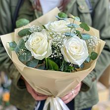 Букет Нежные грёзы в Нижнем Одесе Букет цветов из: Розы в Нижнем Одесе